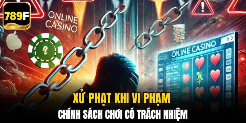 Xử phạt vi phạm chính sách chơi có trách nhiệm